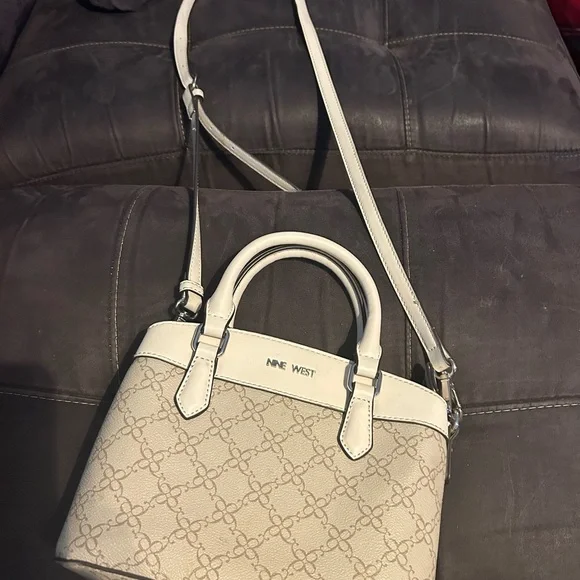 Nine West Beige and Cream Crossbody Bag - Picture 8 of 8